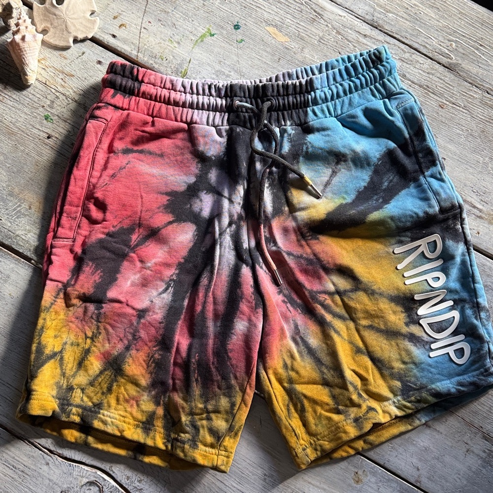 Ripndip Multicolor Tie-Dye Shorts unisex